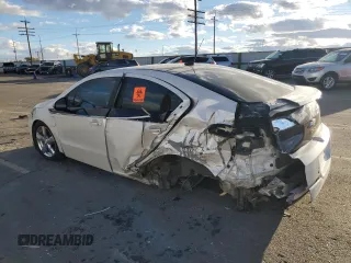 2012 Chevrolet Volt with VIN 1G1RD6E44CU106371, listed as a Copart auction lot 80160984 with Not Provided miles and Salvage Title. Bid and sale history available at carsss.com. Image 2.