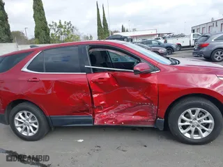 2018 Chevrolet Equinox LT with VIN 2GNAXJEV1J6129715, listed as a IAAI auction lot 41546715 with 143,941 mi miles. Bid and sale history available at carsss.com. Image 14.