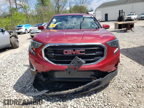 2019 GMC Terrain SLE z VIN 3GKALTEV1KL105934, wystawiony jako Copart lot #56172975 z przebiegiem 88 564 mil mil oraz Szkoda całkowita • Salvage title. Historia ofert i sprzedaży dostępna na DreamBid. Obrazek 5.
