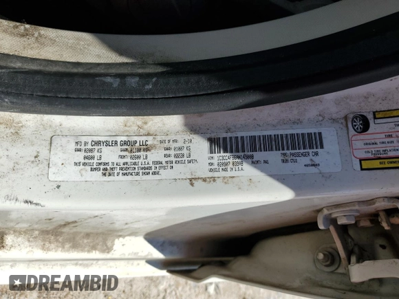 2010 Chrysler Sebring Touring with VIN 1C3CC4FB6AN149008, listed as a Copart auction lot 70683024 with 193,732 mi miles and Salvage Title. Bid and sale history available at carsss.com. Image 12.