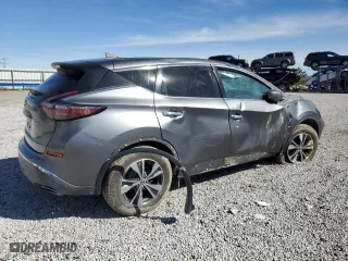 2021 Nissan Murano S with VIN 5N1AZ2AS8MC145728, listed as a Copart auction lot 46331085 with 69,863 mi miles and Salvage Title. Bid and sale history available at carsss.com. Image 3.