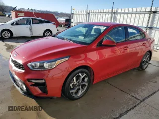 2021 Kia Forte LXS with VIN 3KPF24AD2ME305980, listed as a Copart auction lot 48916325 with 111,688 mi miles and Salvage Title. Bid and sale history available at carsss.com. Image 1.