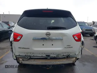 2017 Nissan Pathfinder S with VIN 5N1DR2MM6HC660212, listed as a IAAI auction lot 41905628 with 123,669 mi miles and . Bid and sale history available at DreamBid. Image 17.