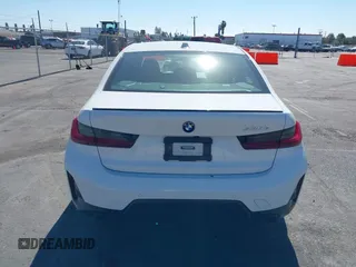 2023 BMW 3 Series 330e with VIN 3MW39FF02P8C89795, listed as a IAAI auction lot 41648172 with 27,179 mi miles. Bid and sale history available at carsss.com. Image 16.