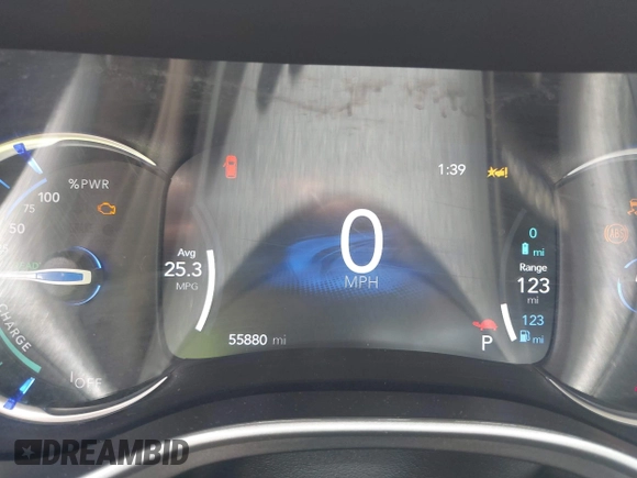 2023 Chrysler Pacifica Hybrid Touring L with VIN 2C4RC1L71PR622474, listed as a IAAI auction lot 42595061 with 55,880 mi miles and . Bid and sale history available at DreamBid. Image 15.