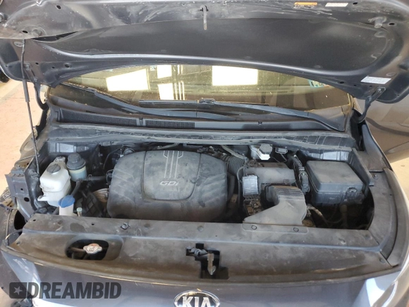 2015 Kia Sedona LX with VIN KNDMB5C15F6067101, listed as a Copart auction lot 53051634 with 151,334 mi miles and Salvage Title. Bid and sale history available at carsss.com. Image 12.