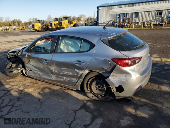 2015 Mazda 3 i Sport with VIN 3MZBM1K78FM153192, listed as a Copart auction lot 52186925 with 124,323 mi miles and Salvage Title. Bid and sale history available at DreamBid. Image 2.