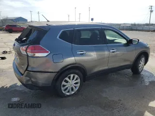 2015 Nissan Rogue SV with VIN KNMAT2MV6FP521625, listed as a Copart auction lot 48774245 with 145,789 mi miles and Salvage Title. Bid and sale history available at carsss.com. Image 3.