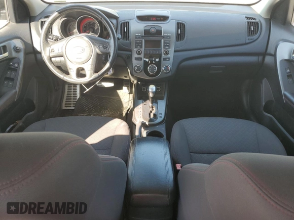 2010 Kia Forte SX with VIN KNAFW4A33A5230724, listed as a Copart auction lot 46979805 with 108,657 mi miles and Salvage Title. Bid and sale history available at carsss.com. Image 8.