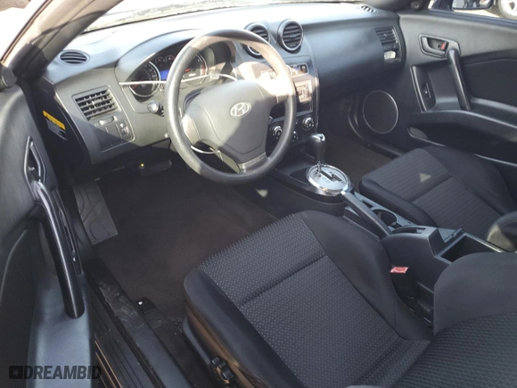 2007 Hyundai Tiburon GS with VIN KMHHM66D37U249105, listed as a Copart auction lot 42967305 with 137,844 mi miles and Salvage Title. Bid and sale history available at carsss.com. Image 8.
