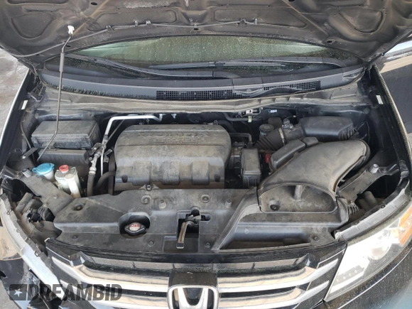 2017 Honda Odyssey EX-L with VIN 5FNRL5H62HB012121, listed as a Copart auction lot 47698345 with 98,940 mi miles and Salvage Title. Bid and sale history available at DreamBid. Image 14.