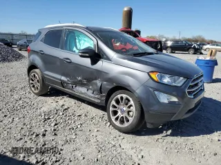 2021 Ford EcoSport Titanium z VIN MAJ6S3KL6MC439615, wystawiony jako Copart lot #49648845 z przebiegiem 16 033 mil mil oraz Szkoda całkowita • Salvage title. Historia ofert i sprzedaży dostępna na DreamBid. Obrazek 4.