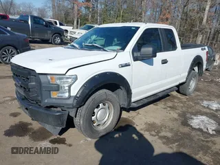 2017 Ford F-150 XL with VIN 1FTEX1E84HFB03694, listed as a IAAI auction lot 41388809 with 217,498 mi miles. Bid and sale history available at carsss.com. Image 17.