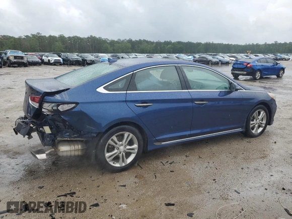 2019 Hyundai Sonata Sport z VIN 5NPE34AF3KH785711, wystawiony jako Copart lot #56383975 z przebiegiem 60 497 mil mil oraz Szkoda całkowita • Salvage title. Historia ofert i sprzedaży dostępna na DreamBid. Obrazek 3.