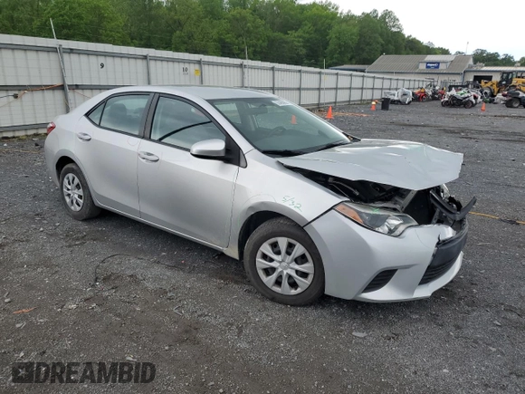 2016 Toyota Corolla L with VIN 2T1BURHE9GC597134, listed as a Copart auction lot 55486885 with 127,220 mi miles and Salvage Title. Bid and sale history available at DreamBid. Image 4.