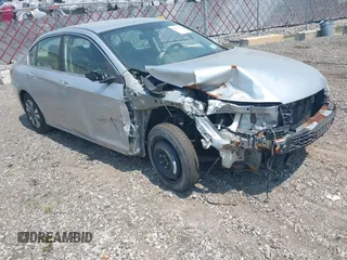 2013 Honda Accord LX z VIN 1HGCR2F33DA096448, wystawiony jako IAAI lot #42469333 z przebiegiem 116 391 mil mil oraz . Historia ofert i sprzedaży dostępna na DreamBid. Obrazek 1.