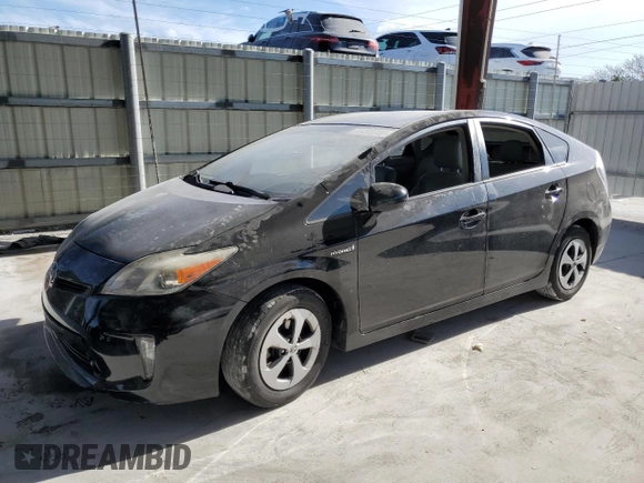 2015 Toyota Prius Four with VIN JTDKN3DU2F1979242, listed as a Copart auction lot 55240705 with Not Provided miles and Clean Title. Bid and sale history available at carsss.com. Image 1.