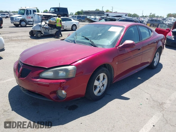 2008 Pontiac Grand Prix z VIN 2G2WP552181130550, wystawiony jako IAAI lot #42312944 z przebiegiem 156 258 mil mil oraz . Historia ofert i sprzedaży dostępna na DreamBid. Obrazek 2.