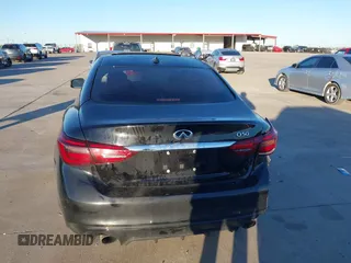 2018 Infiniti Q50 3.0t LUXE with VIN JN1EV7AP7JM363310, listed as a IAAI auction lot 40924400 with 103,578 mi miles. Bid and sale history available at carsss.com. Image 16.