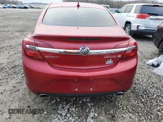 2014 Buick Regal with VIN 2G4GK5EX7E9303409, listed as a Copart auction lot 43935295 with 196,290 mi miles and Salvage title. Bid and sale history available at DreamBid. Image 6.