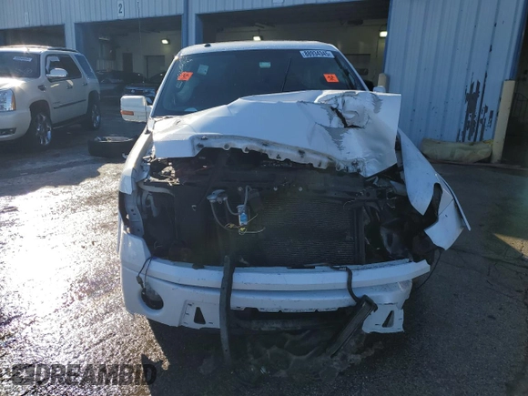 2011 Ford F-150 Lariat with VIN 1FTFW1E64BFA22059, listed as a Copart auction lot 88934345 with 0 mi miles and Salvage Title. Bid and sale history available at carsss.com. Image 5.