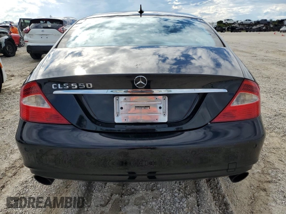 2007 Mercedes-Benz CLS-Class 5.5L with VIN WDDDJ72X87A087481, listed as a Copart auction lot 74660164 with 0 mi miles and Salvage Title. Bid and sale history available at carsss.com. Image 6.