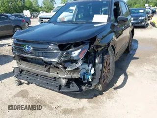 2025 Subaru Forester Special Sports with VIN JF2SLDHC7SH425940, listed as a IAAI auction lot 42573480 with 9,349 mi miles and . Bid and sale history available at DreamBid. Image 6.