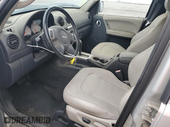 2002 Jeep Liberty Limited with VIN 1J8GK58K52W303098, listed as a Copart auction lot 56005185 with 77,206 mi miles and Clean title. Bid and sale history available at DreamBid. Image 7.