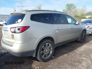 2015 Chevrolet Traverse LT with VIN 1GNKVGKD6FJ218604, listed as a IAAI auction lot 42142500 with 181,653 mi miles and . Bid and sale history available at DreamBid. Image 4.