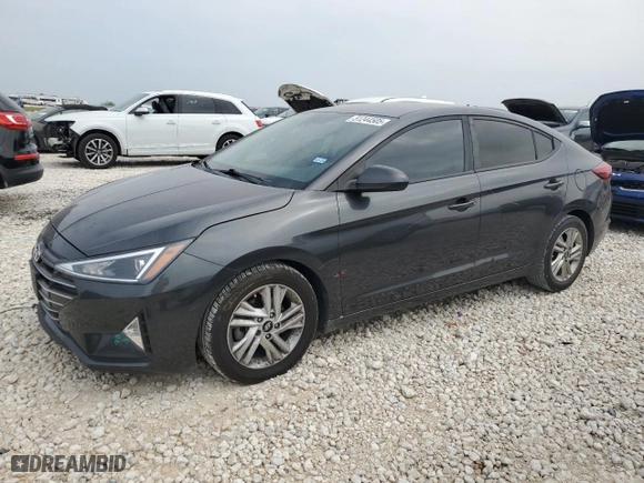 2020 Hyundai Elantra SEL with VIN 5NPD84LF0LH560528, listed as a Copart auction lot 51244505 with 126,895 mi miles and Salvage Title. Bid and sale history available at carsss.com. Image 1.