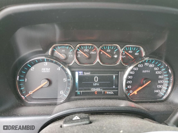 2018 Chevrolet Silverado 1500 LT with VIN 1GCVKREC8JZ312216, listed as a Copart auction lot 72028584 with 159,469 mi miles and Salvage Title. Bid and sale history available at carsss.com. Image 9.