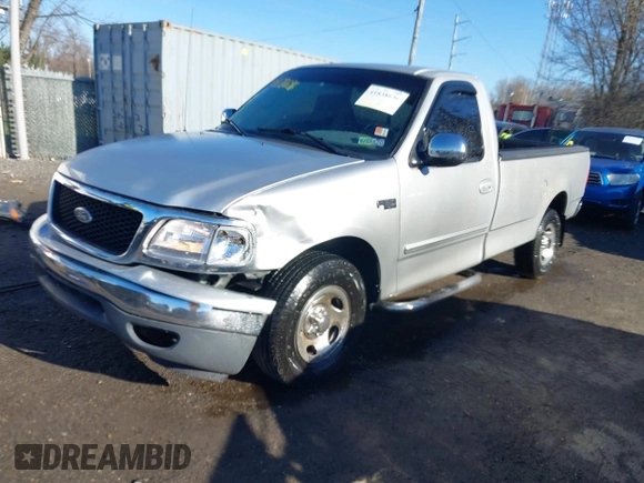 2002 Ford F-150 XL with VIN 1FTRF17242NA48027, listed as a IAAI auction lot 41838636 with 69,821 mi miles. Bid and sale history available at carsss.com. Image 17.