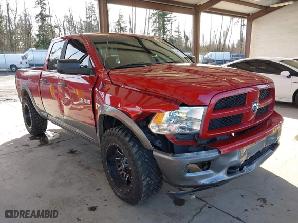 2009 Dodge Ram 1500 SLT with VIN 1D3HV18P69S741449, listed as a IAAI auction lot 41799152 with 205,325 mi miles. Bid and sale history available at carsss.com. Image 1.