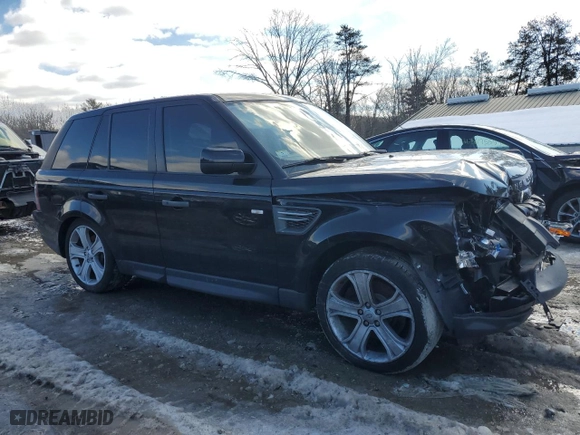 2011 Land Rover Range Rover Sport HSE LUX with VIN SALSK2D41BA283882, listed as a Copart auction lot 46250785 with 121,497 mi miles and Clean Title. Bid and sale history available at carsss.com. Image 4.