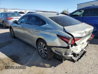 2020 Lexus ES with VIN 58ADZ1B19LU080435, listed as a Copart auction lot 44601095 with 84,278 mi miles and Salvage Title. Bid and sale history available at carsss.com. Image 2.