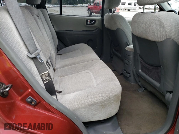 2005 Hyundai Santa Fe GLS with VIN KM8SC73D55U876565, listed as a Copart auction lot 81161004 with 204,205 mi miles and Salvage title. Bid and sale history available at DreamBid. Image 12.