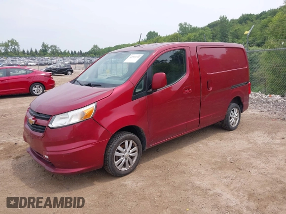 2015 Chevrolet City Express Cargo LT z VIN 3N63M0ZNXFK733123, wystawiony jako IAAI lot #42504510 z przebiegiem 188 296 mil mil oraz . Historia ofert i sprzedaży dostępna na DreamBid. Obrazek 19.