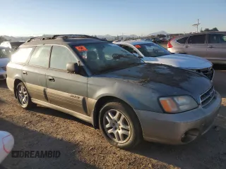 2000 Subaru Legacy Outback with VIN 4S3BH6650Y6618905, listed as a Copart auction lot 83720664 with Not provided miles and Salvage title. Bid and sale history available at DreamBid. Image 4.