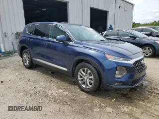 2019 Hyundai Santa Fe SEL with VIN 5NMS33AD0KH043131, listed as a Copart auction lot 54219415 with 131,532 mi miles and Non Repairable. Bid and sale history available at DreamBid. Image 4.