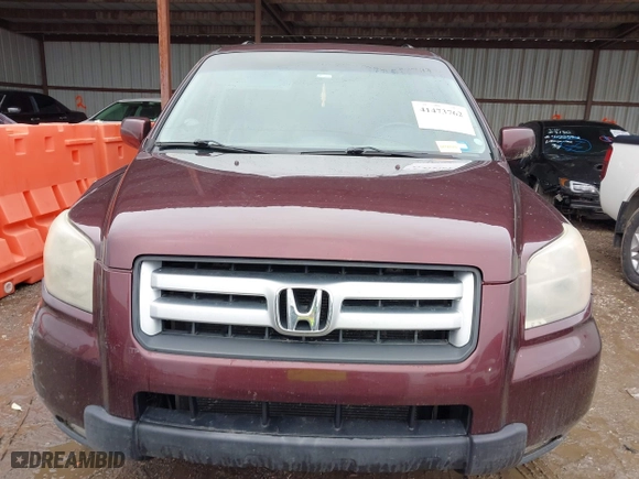 2007 Honda Pilot EX-L with VIN 2HKYF18767H538286, listed as a IAAI auction lot 41473762 with 239,429 mi miles. Bid and sale history available at carsss.com. Image 12.