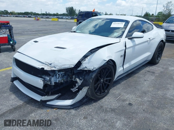 2019 Ford Mustang GT with VIN 1FA6P8CF6K5121986, listed as a IAAI auction lot 42150544 with 46,653 mi miles and . Bid and sale history available at DreamBid. Image 6.