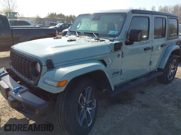 2024 Jeep Wrangler Willys с VIN 1C4RJXN67RW169632, выставлен на аукционе IAAI как лот 42074574 с пробегом 18 714 миль миль и . История ставок и продаж доступна на DreamBid. Изображение 2.