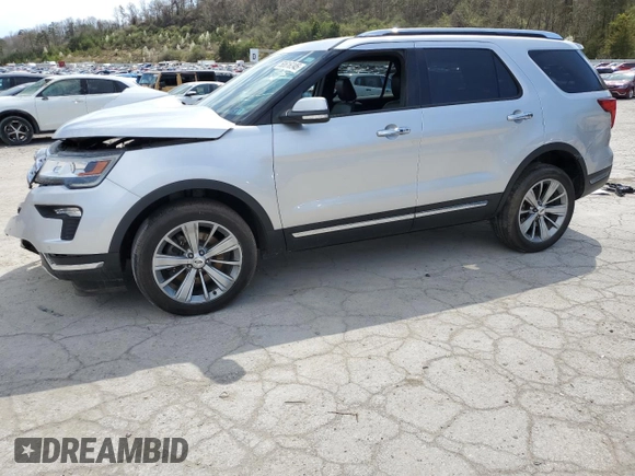 2023 Ford Explorer Limited z VIN 1FMSK8FH5PGA58911, wystawiony jako Copart lot #50616345 z przebiegiem 34 190 mil mil oraz Szkoda całkowita • Salvage title. Historia ofert i sprzedaży dostępna na DreamBid. Obrazek 1.