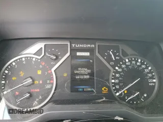 2022 Toyota Tundra 2WD SR5 with VIN 5TFLA5AB8NX017358, listed as a Copart auction lot 49499405 with 22,386 mi miles and Non Repairable. Bid and sale history available at carsss.com. Image 9.