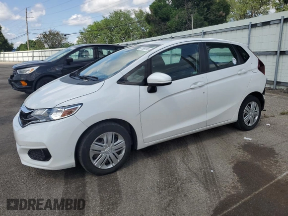2019 Honda Fit LX with VIN 3HGGK5H48KM738272, listed as a Copart auction lot 61199795 with 44,464 mi miles and Salvage title. Bid and sale history available at DreamBid. Image 1.