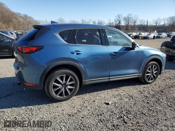 2018 Mazda CX-5 Grand Touring with VIN JM3KFBDM7J0424655, listed as a Copart auction lot 50813275 with 79,294 mi miles and Salvage Title. Bid and sale history available at DreamBid. Image 3.