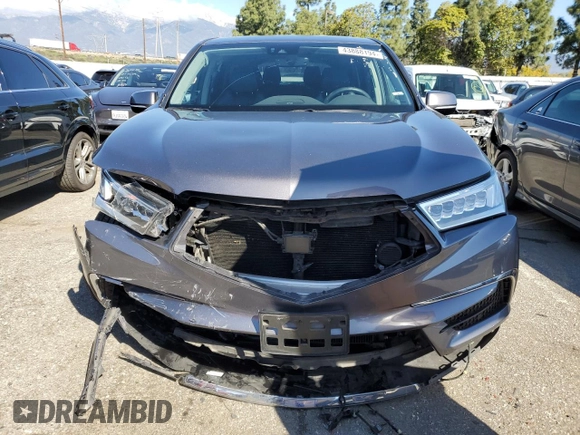 2020 Acura MDX Sport Hybrid w/Technology Pkg with VIN 5J8YD7H5XLL001287, listed as a Copart auction lot 43888194 with 55,464 mi miles. Bid and sale history available at carsss.com. Image 5.