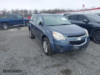 2013 Chevrolet Equinox LT with VIN 2GNALDEK6D6300465, listed as a IAAI auction lot 41624461 with 119,696 mi miles. Bid and sale history available at carsss.com. Image 1.