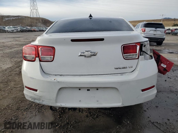 2014 Chevrolet Malibu LS with VIN 1G11B5SL5EF113975, listed as a Copart auction lot 81194024 with 155,821 mi miles and Salvage Title. Bid and sale history available at DreamBid. Image 6.