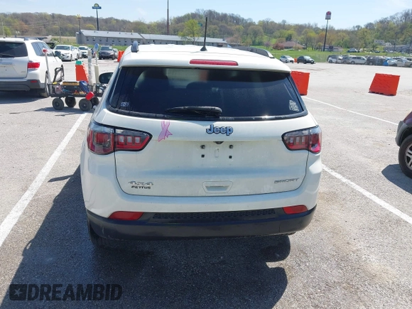2018 Jeep Compass Sport with VIN 3C4NJDAB5JT146182, listed as a IAAI auction lot 42041839 with 55,865 mi miles and . Bid and sale history available at DreamBid. Image 16.